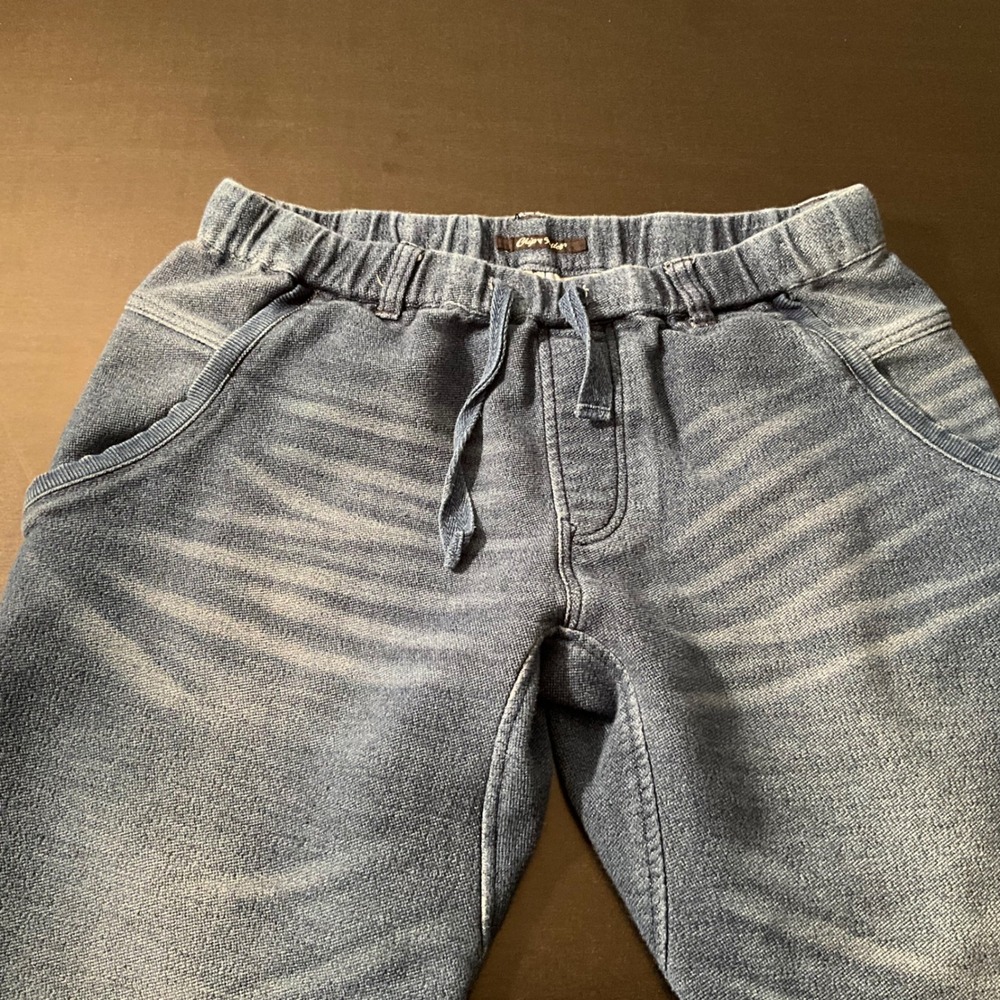 Chip Foster Mens Size 31 Denim Jogger Pants Elastic‎ Waist Drawstring Casual